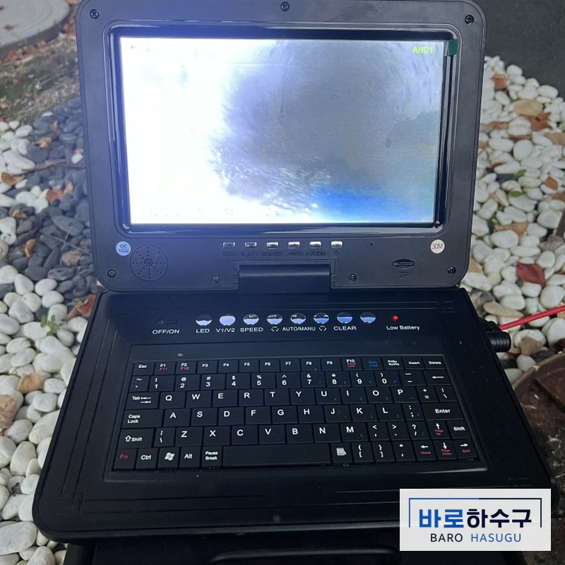 용인시 수지구 내시경 화면으로 막힌 배관 안쪽 확인